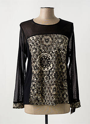 Tricou negru JEAN DELFIN femeie