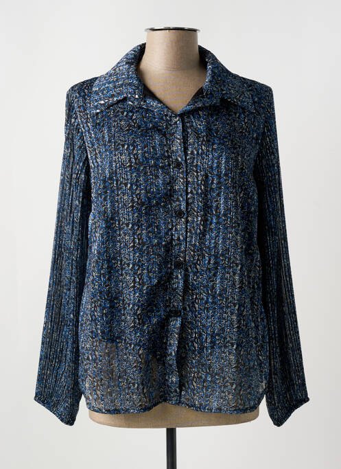 Cămașă albastru COULEURS DU TEMPS femeie