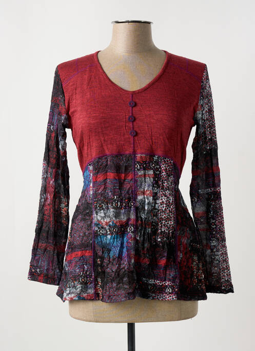 Top roșu JEAN GABRIEL femeie