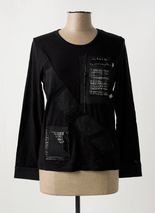 Tricou negru GRIFFON femeie