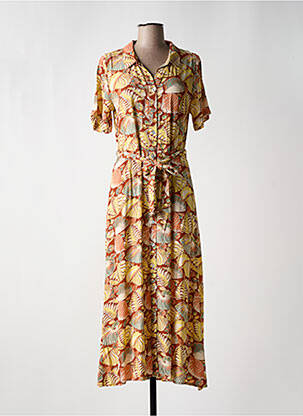 Rochie lungă galben KING LOUIE femeie