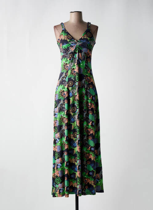 Rochie lungă verde WHO'S THAT GIRL femeie