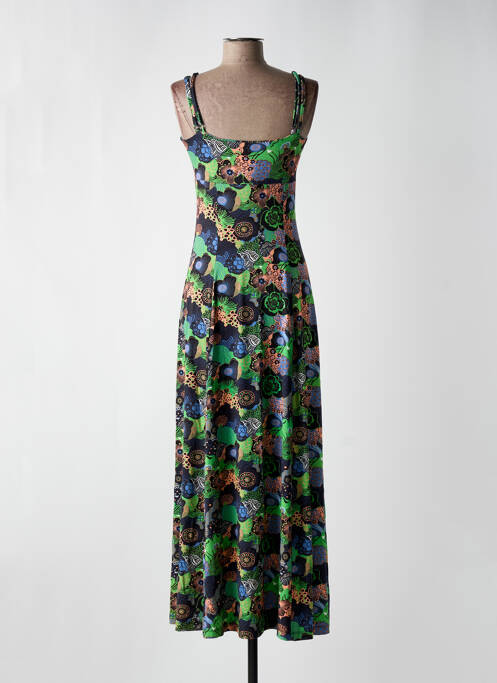 Rochie lungă verde WHO'S THAT GIRL femeie