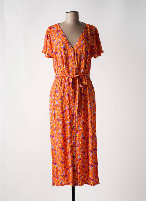 Rochie lungă portocaliu PRINCESSE NOMADE femeie