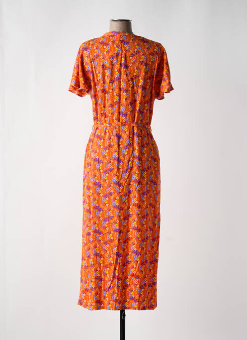 Rochie lungă portocaliu PRINCESSE NOMADE femeie