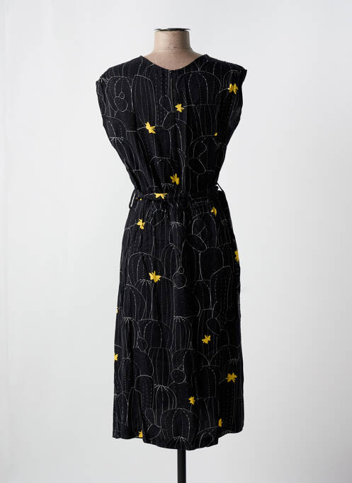 Rochie midi negru MADEMOISELLE YEYE femeie