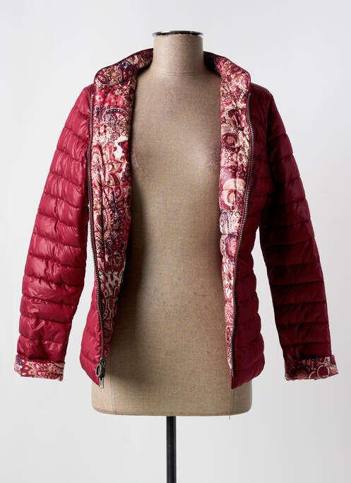 Geacă matlasată roșu BARBARA LEBEK femeie