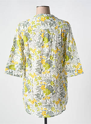 Cămașă imprimeu floral mâneci 3/4 verde AGATHE & LOUISE femeie
