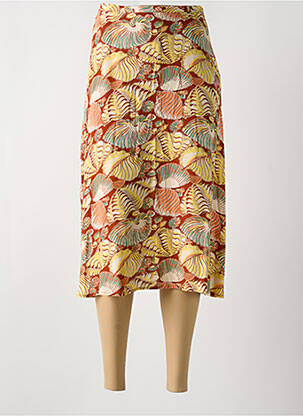 Fustă midi galben KING LOUIE femeie