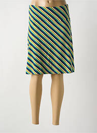 Fustă midi elasticitate verde KING LOUIE femme