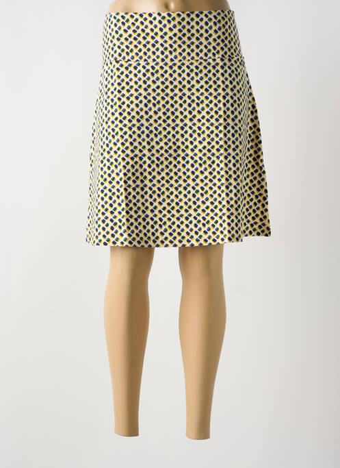 Fustă midi galben KING LOUIE femeie