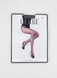 Colanți elasticitate gri GERBE femme