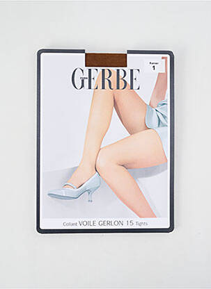 Colanți elasticitate maro GERBE femeie