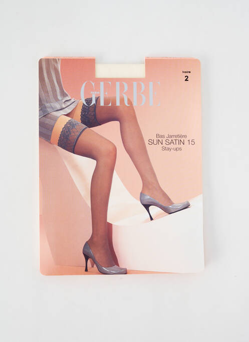 Colanți bej GERBE femeie