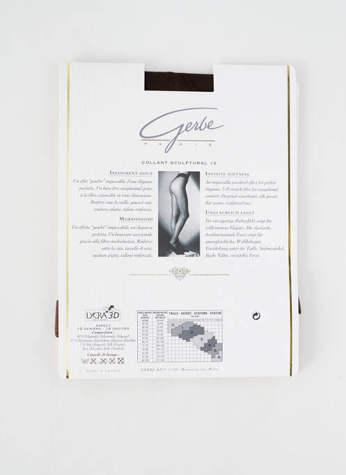 Colanți maro GERBE femeie