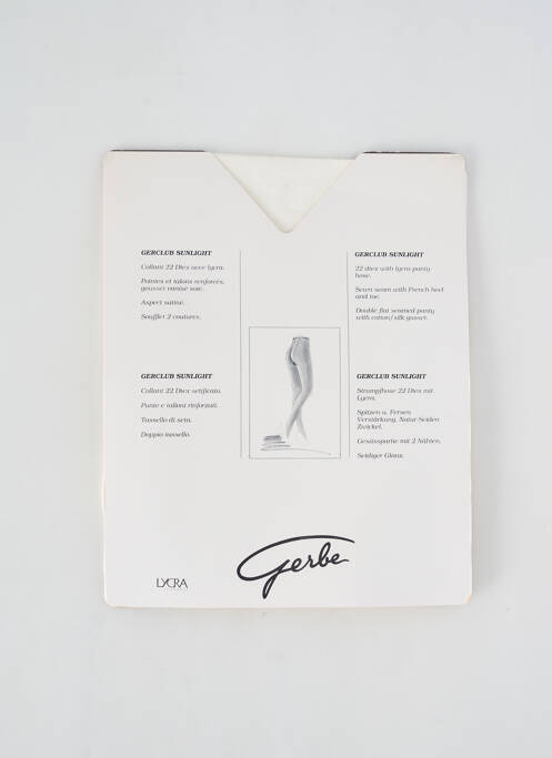 Colanți alb GERBE femeie