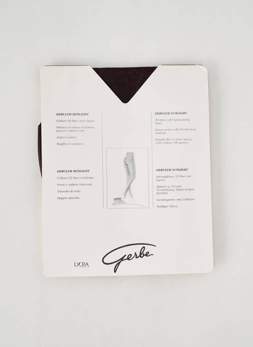 Colanți maro GERBE femeie