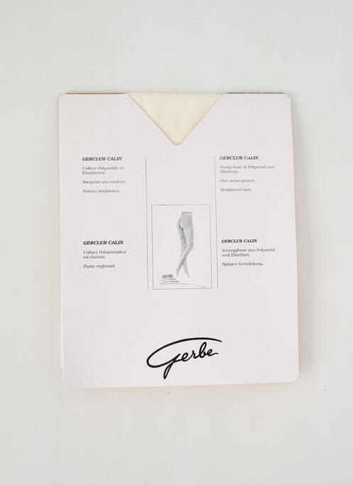 Colanți alb GERBE femeie