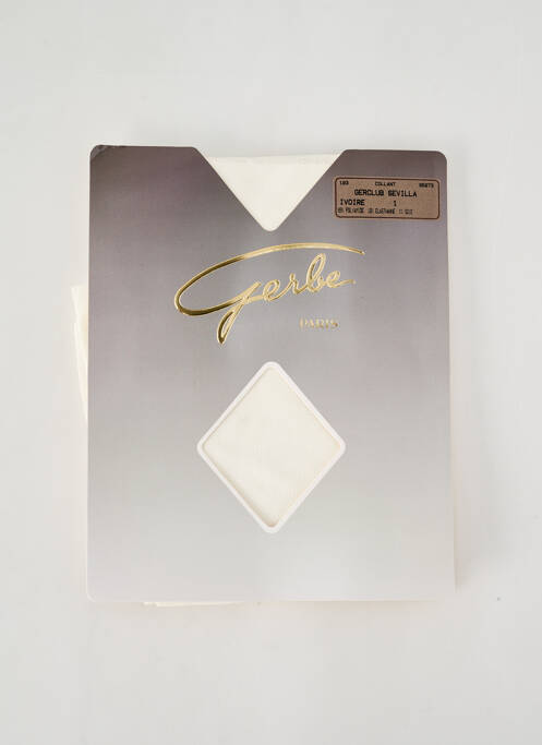 Colanți alb GERBE femeie