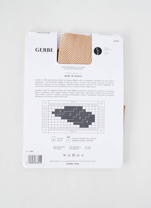 Colanți piele GERBE femeie