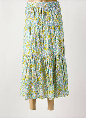 Fustă lungă verde C'EST BEAU LA VIE femeie