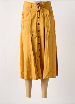 Fustă lungă galben LOLA ESPELETA femeie