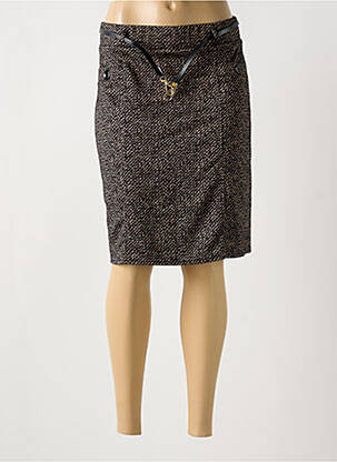 Fustă midi negru RENATTO BENE femeie