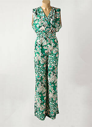 Salopetă-pantalon verde MORGAN femeie