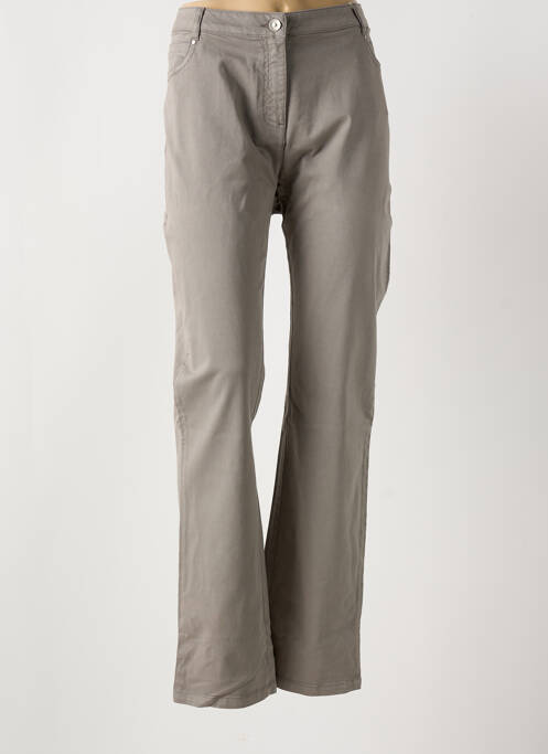 Pantalon slim gri DIANE LAURY femeie