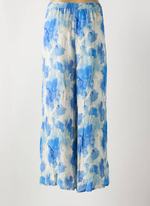 Pantalon larg albastru AGATHE & LOUISE femeie