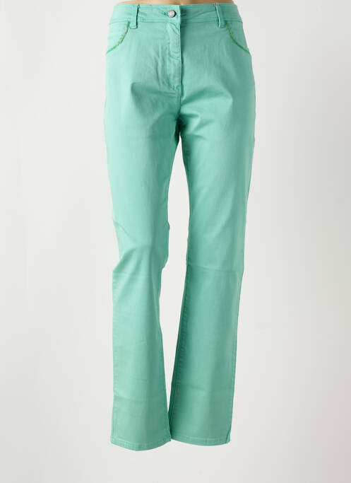 Pantalon slim verde DIANE LAURY femeie