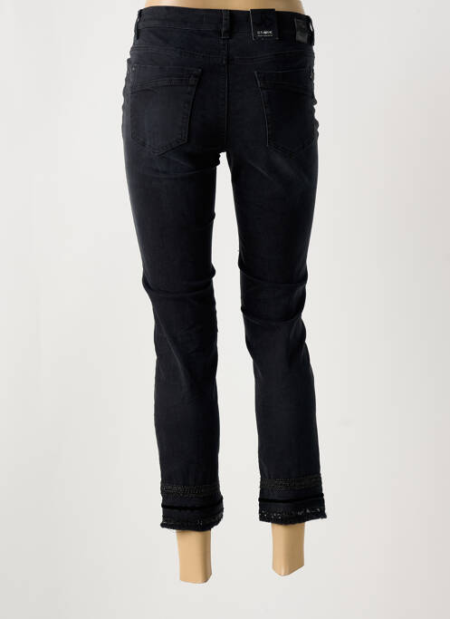Blugi cu croială slim negru STARK femeie