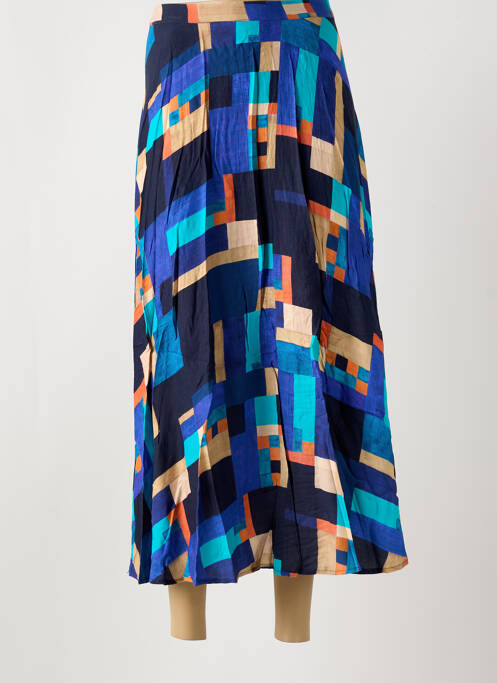 Fustă lungă albastru SURKANA femeie