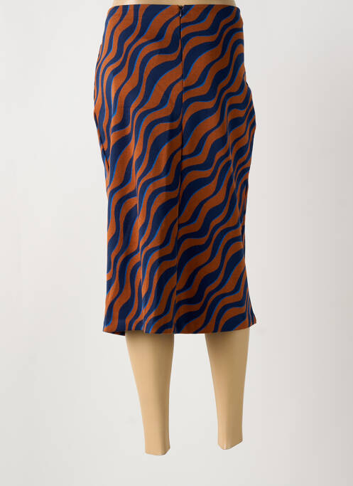 Fustă midi maro SURKANA femeie