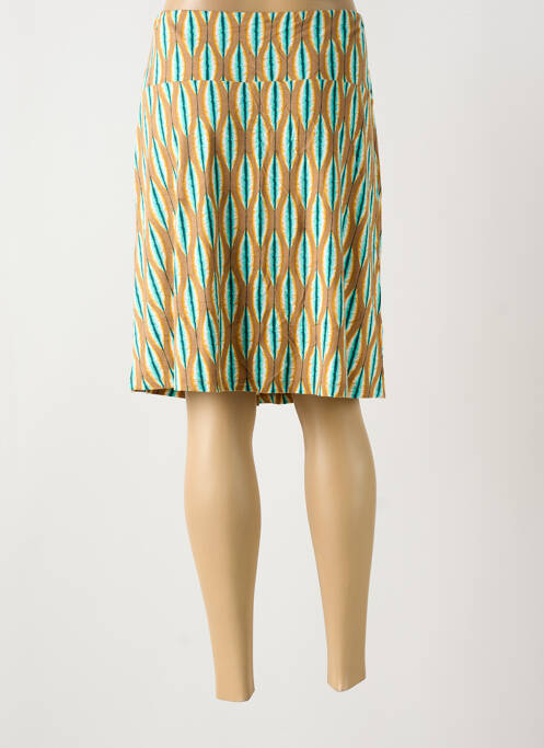 Fustă midi maro SURKANA femeie