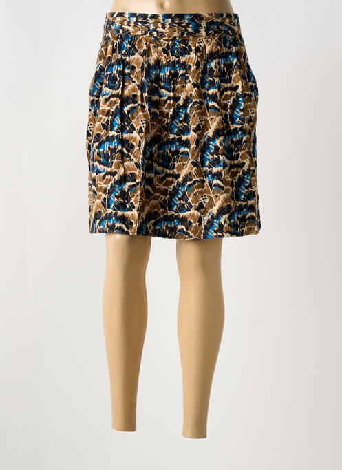 Fustă scurtă buzunare maro LOLA ESPELETA femme