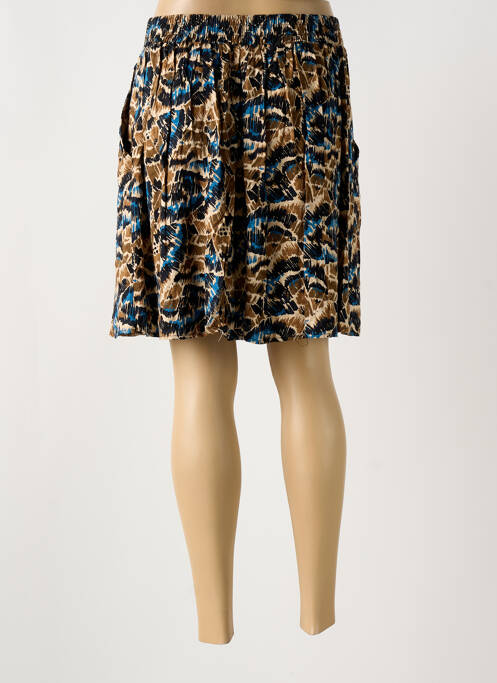 Fustă scurtă buzunare maro LOLA ESPELETA femme