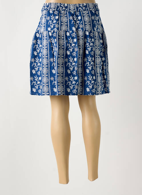 Fustă scurtă albastru C'EST BEAU LA VIE femeie