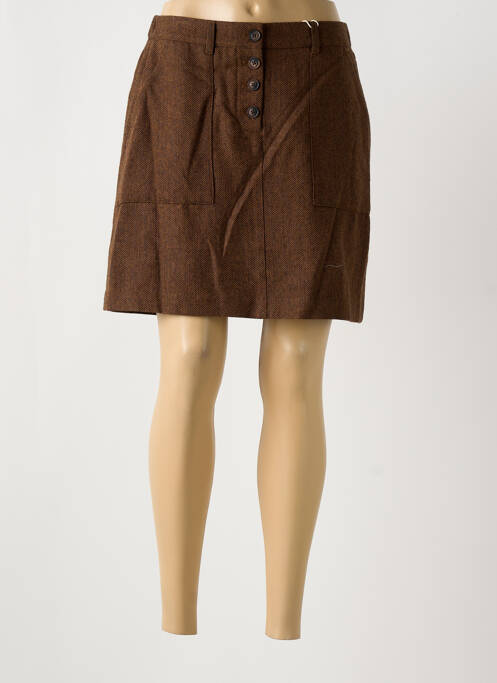 Fustă scurtă maro C'EST BEAU LA VIE femeie