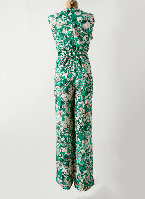 Salopetă-pantalon verde MORGAN femeie