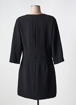 Rochie scurtă mâneci 3/4 mâneci 3/4 negru MORGAN femeie