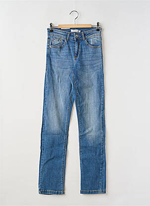 Blugi cu croială slim albastru B.YOUNG femeie