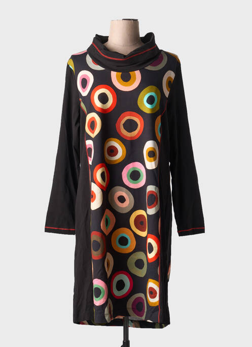 Rochie midi negru DOLCEZZA femeie