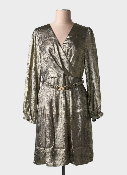 Rochie midi auriu MAELLE femeie