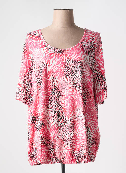 Tricou roz SIGNATURE femeie