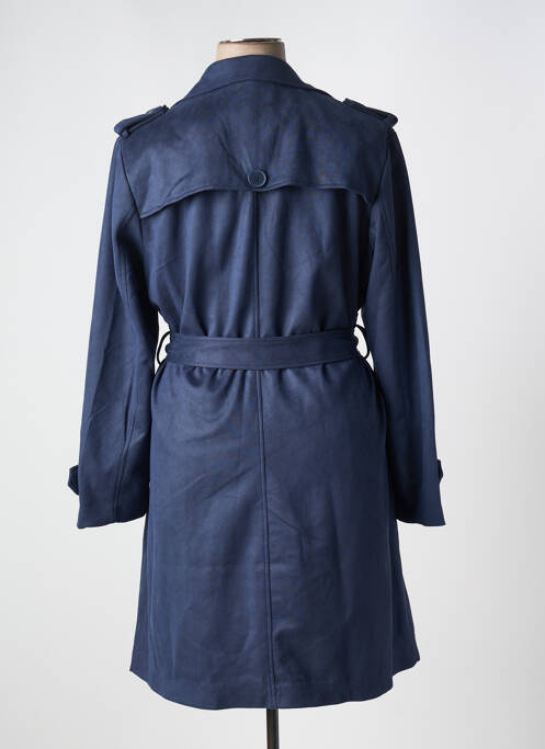 Trench albastru C'EST BEAU LA VIE femeie