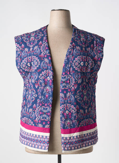 Vestă fără mâneci albastru C'EST BEAU LA VIE femeie