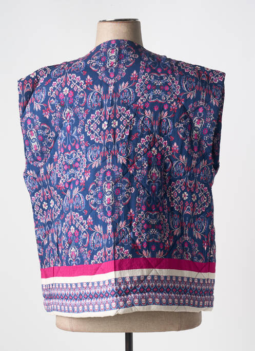 Vestă fără mâneci albastru C'EST BEAU LA VIE femeie