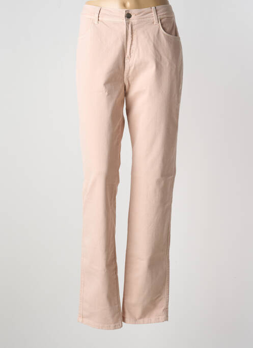 Blugi cu croială dreaptă roz JENSEN femeie