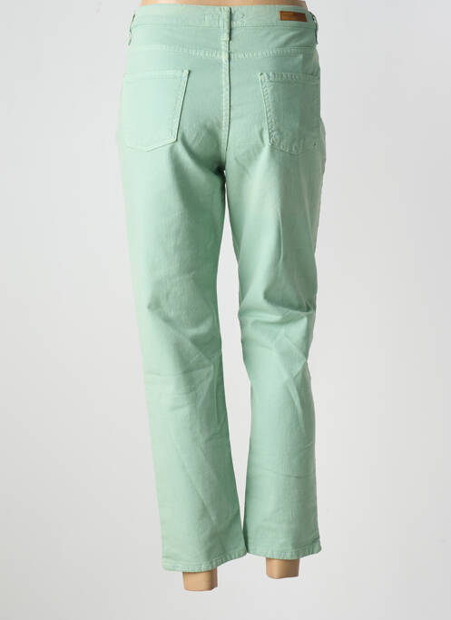 Blugi cu croială dreaptă verde LCDN femeie